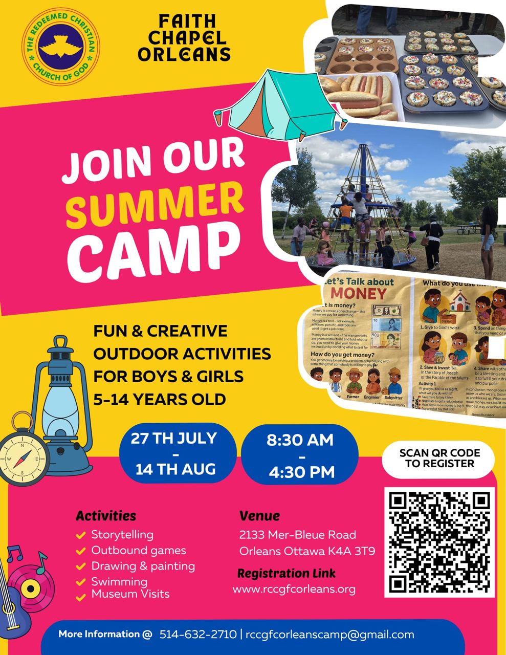 Faith Chapel Orleans Summer Camp