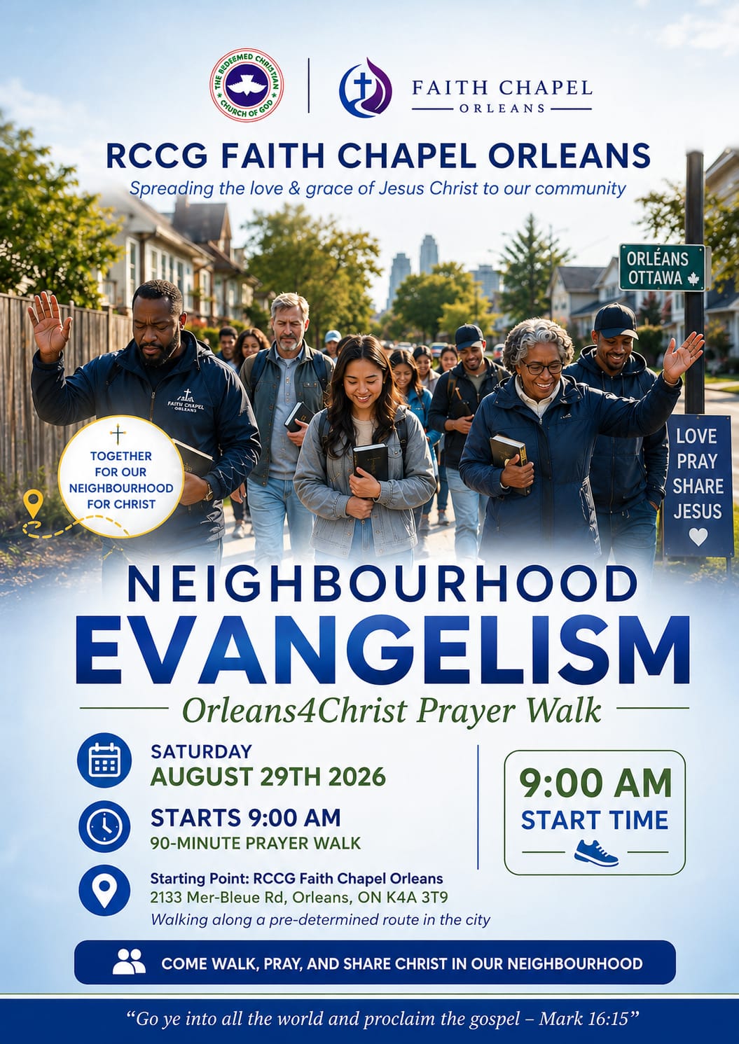 FCO prayer walk